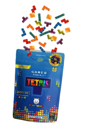 Tetris Gamer Gummies Żelki W Kształcie Klocków Tetramino Wzbogacone Witaminami 125g