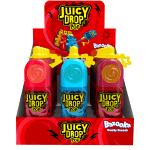Juicy Drop Pop Owocowy Lizak Z Kwaśnym Żelem Bazooka Candy 26g