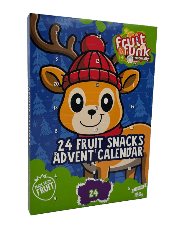 Fruit Funk Psi Patrol Kalendarz Adwentowy Zdrowe Owocowe Przekąski Zestaw na Prezent 173g