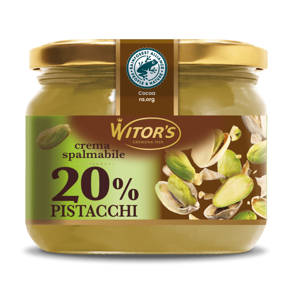 Włoski Krem Pistacjowy Witor's 20% Pistacji 220g
