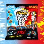 Brain Blasterz Ice vs. Fire - Mix Super Ekstremalnych Cukierków 100g