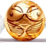 Harry Potter "Golden Snitch" Karmelowe Praliny w Kształcie Złotego Znicza z Nadzieniem Mlecznym i Pokruszonym Karmelem 150g