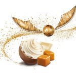 Harry Potter "Golden Snitch" Karmelowe Praliny w Kształcie Złotego Znicza z Nadzieniem Mlecznym i Pokruszonym Karmelem 150g