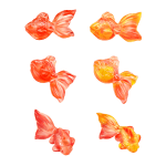 Owocowe Żelki 4D Gummy Lucky Fish w Kształcie Złotych Rybek 35g