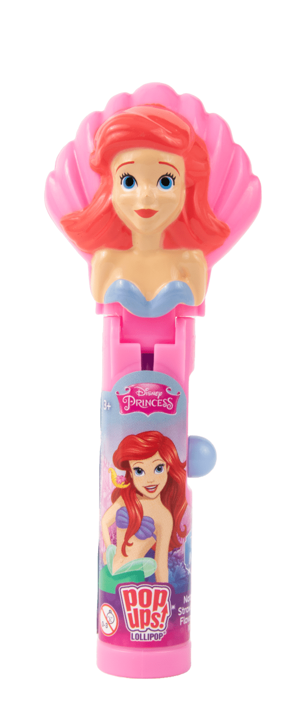 Zestaw Prezentowy Pop Ups Lollipop Disney Princess Vaiana i Ariel 40g