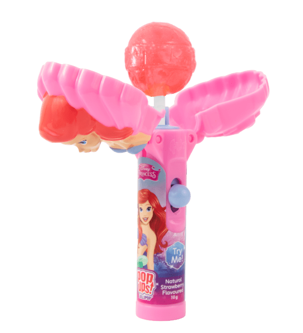 Zestaw Prezentowy Pop Ups Lollipop Disney Princess Vaiana i Ariel 40g