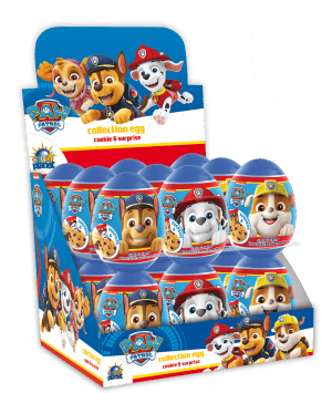 Jajko z niespodzianką i ciastkiem 5,5g Psi Patrol