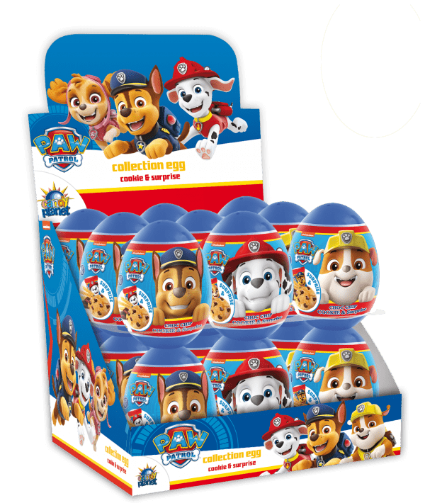 Jajko z niespodzianką i ciastkiem 5,5g Psi Patrol