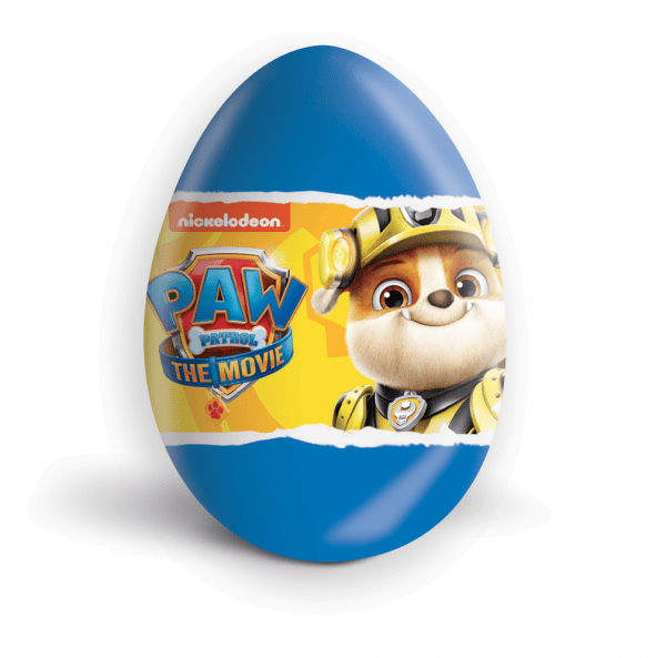 Czekoladowe jajko niespodzianka 20g Psi patrol karton 24 sztuki