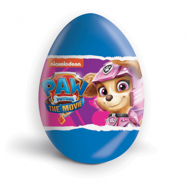 Czekoladowe jajko niespodzianka 20g Psi patrol karton 24 sztuki