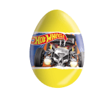 Czekoladowe jajko niespodzianka 20g Hot Wheels karton 24 sztuki