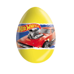 Czekoladowe jajko niespodzianka 20g Hot Wheels karton 24 sztuki