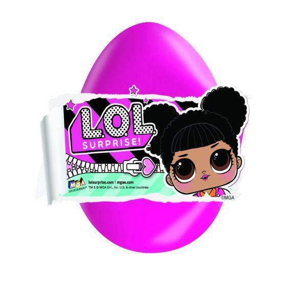 Czekoladowe jajko niespodzianka 80g LOL! Surprise wytłaczanka 4 sztuki