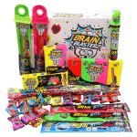 Brain Blasterz kwaśne słodycze duży zestaw prezentowy