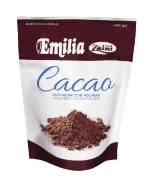 Emilia włoskie kakao w proszku słodzone 150g