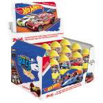 Czekoladowe jajko niespodzianka 20g Hot Wheels karton 24 sztuki