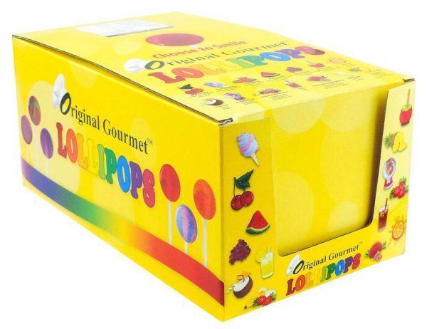 Original Gourmet amerykańskie lizaki karton 60 sztuk x 31g