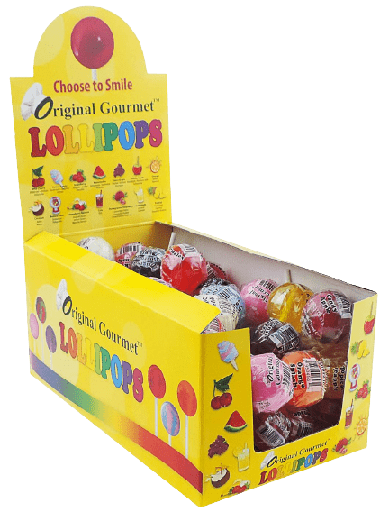 Original Gourmet amerykańskie lizaki karton 60 sztuk x 31g