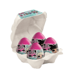 Czekoladowe jajko niespodzianka 80g LOL! Surprise wytłaczanka 4 sztuki