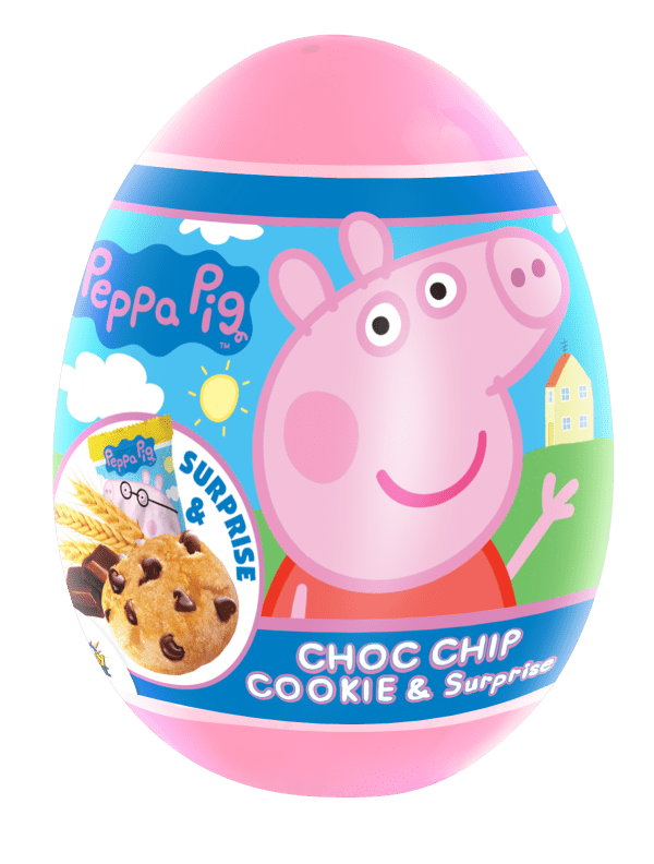 Jajko z niespodzianką i ciastkiem 5,5g Świnka Peppa