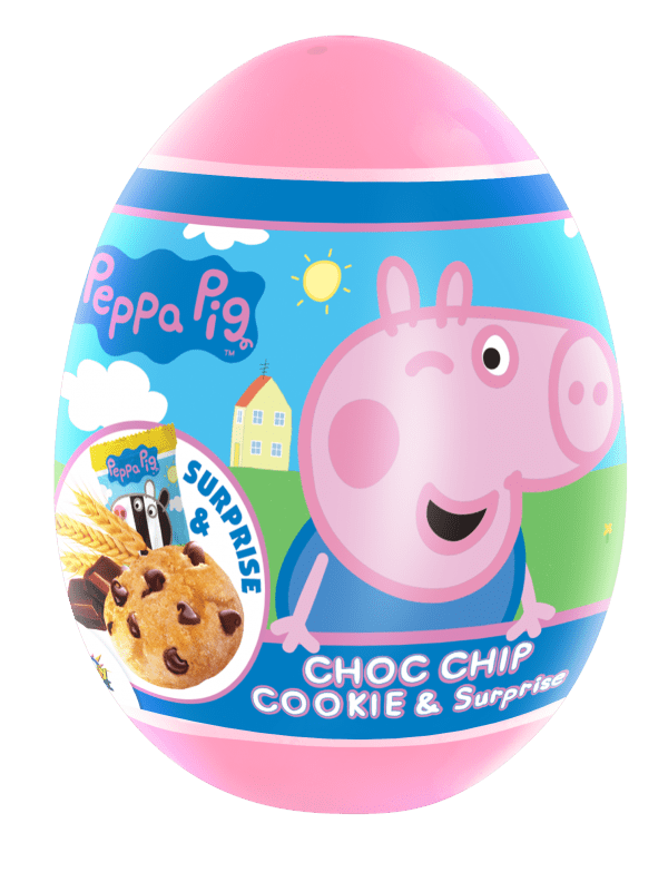Jajko z niespodzianką i ciastkiem 5,5g Świnka Peppa