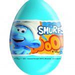 Czekoladowe jajko niespodzianka 20g Smerfy karton 24 sztuki