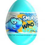 Czekoladowe jajko niespodzianka 20g Smerfy karton 24 sztuki