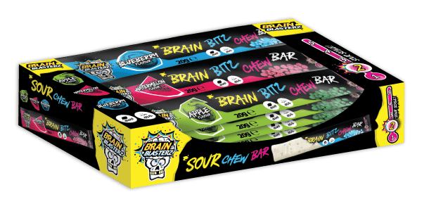 Brain Blasterz Chew Bar kwaśny baton do żucia 20g