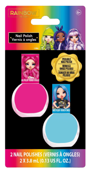 Rainbow High Zestaw Lakierów Do Paznokci 2-Pak