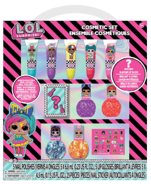 LOL Surprise! Zestaw Kosmetyków Lakiery i Błyszczyki