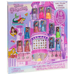 Disney Księżniczki mega zestaw 15 lakierów do paznokci z separatorami i naklejkami