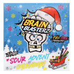 Brain Blasterz Kalendarz Adwentowy 306g zestaw kwaśnych słodyczy