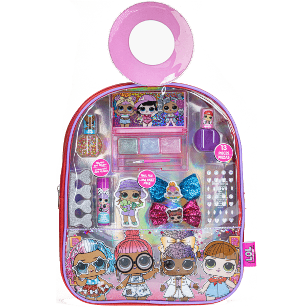 LOL Surprise! Duży Zestaw Prezentowy kosmetyków i akcesoriów w plecaku