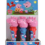 Pop Ups Lollipop Peppa Pig Świnka Peppa Wysuwany Lizak-Zabawka Karton 12 Sztuk