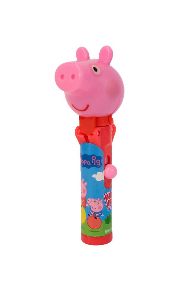 Pop Ups Lollipop Peppa Pig Świnka Peppa Wysuwany Lizak-Zabawka Karton 12 Sztuk