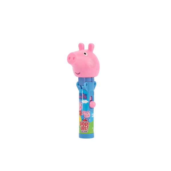 Pop Ups Lollipop Peppa Pig Świnka Peppa Wysuwany Lizak-Zabawka Karton 12 Sztuk