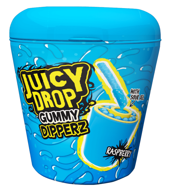 Juicy Drop Gummy Dipperz Żelkowe Patyczki Z Kwaśnym Żelem Do Maczania 96g