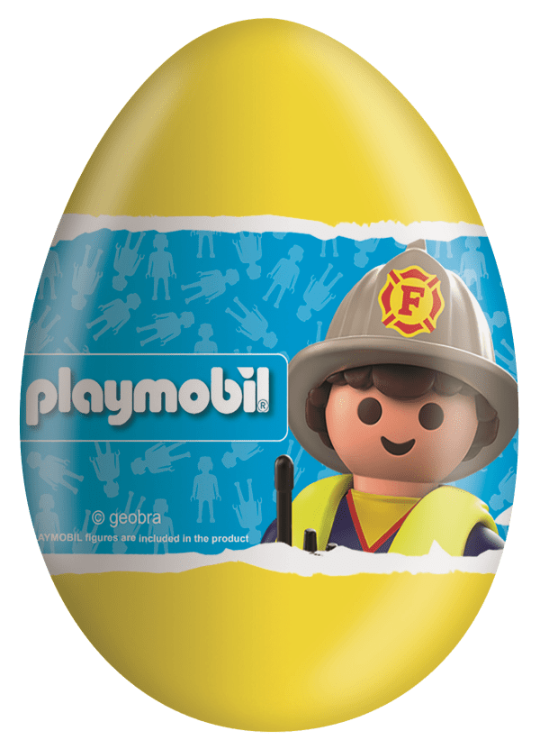 Czekoladowe jajko niespodzianka 20g Playmobil karton 24 sztuki