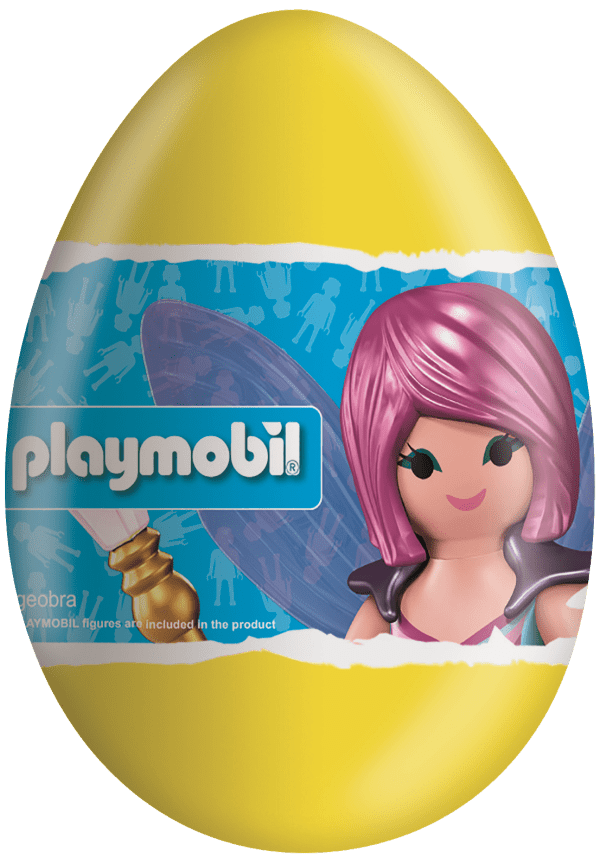 Czekoladowe jajko niespodzianka 20g Playmobil karton 24 sztuki