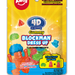 Amos Żelki Ludziki 4D Do Składania Gummy Blockman Dress Up 85g
