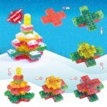 Amos Owocowe Żelki Gummy Blocks Christmas Tree Choinka Do Budowania 145g