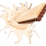 Harry Potter Bilet Do Hogwartu Kakaowy Batonik-Herbatnik Z Białą Czekoladą Multipack 6szt 126g