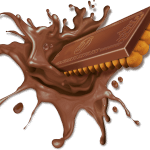 Harry Potter Bilet Do Hogwartu Batonik-Herbatnik Z Mleczną Czekoladą 21g