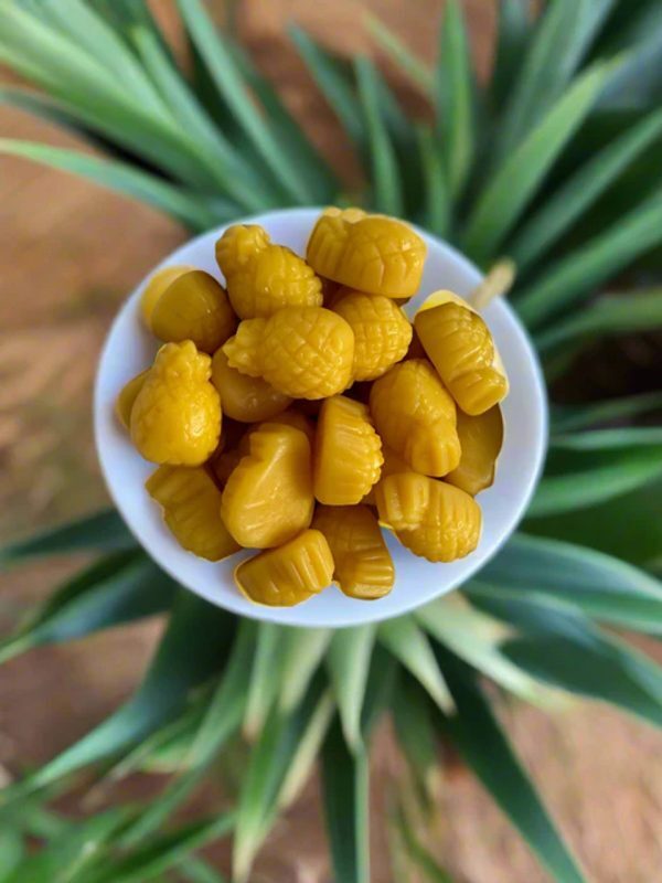 Amos Peelerz Pineapple Obieralne Żelki w Kształcie Ananasów 65g