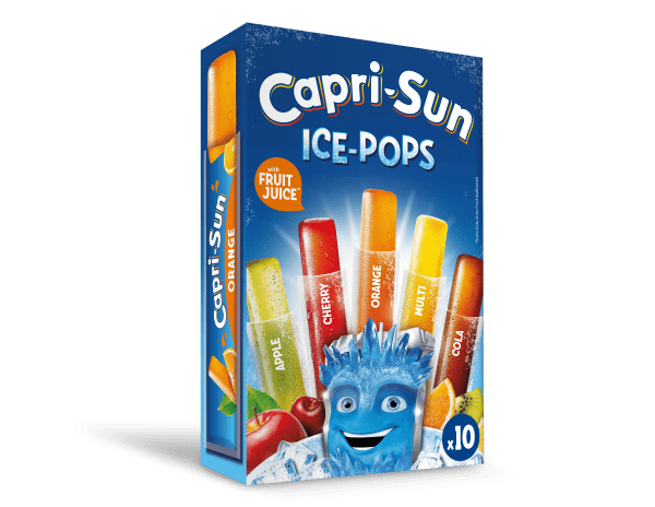 Capri-Sun Ice Pops Owocowe Lody Wodne Multipack 10 szt x 40ml