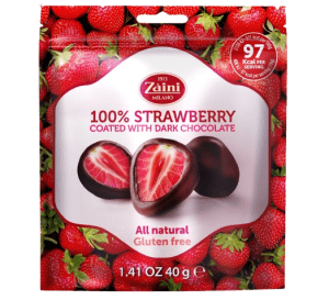 Liofilizowane Czarne Porzeczki w Ciemnej Czekoladzie Zaini 40g