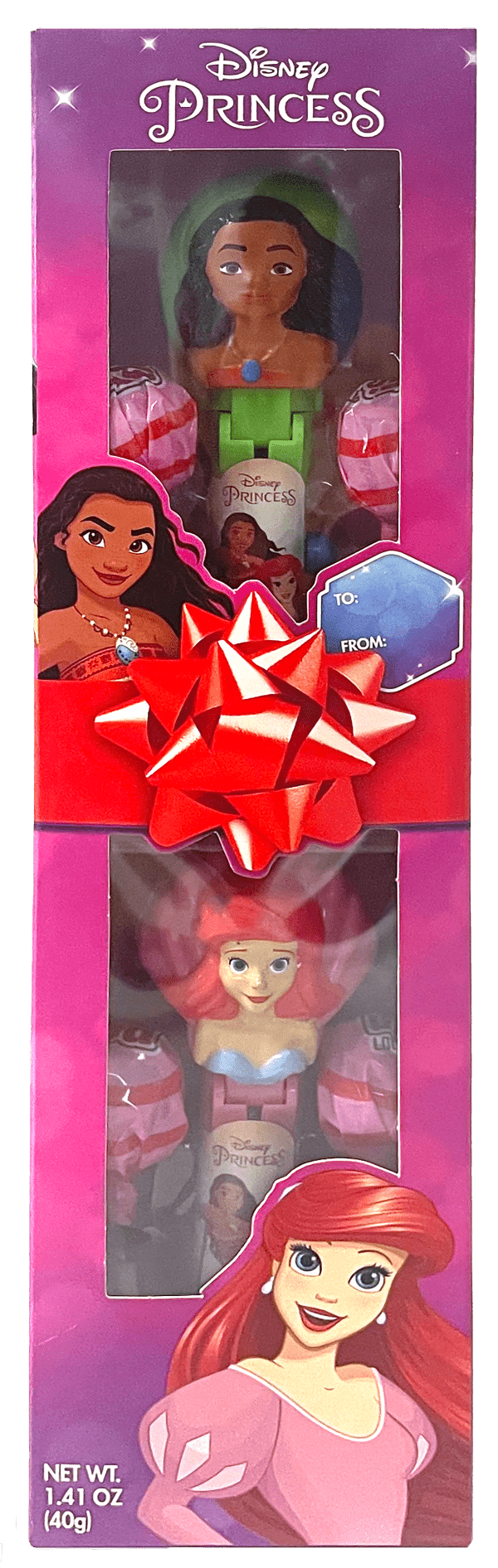 Zestaw Prezentowy Pop Ups Lollipop Disney Princess Vaiana i Ariel 40g