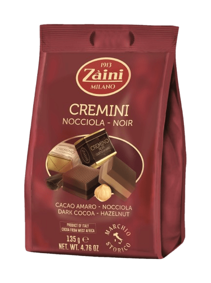 Czekoladowe praliny Cremini z masą orzechowo-czekoladową 135g