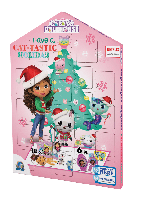 Disney Marvel Kalendarz Adwentowy z Ciasteczkami i Niespodzianką 132g