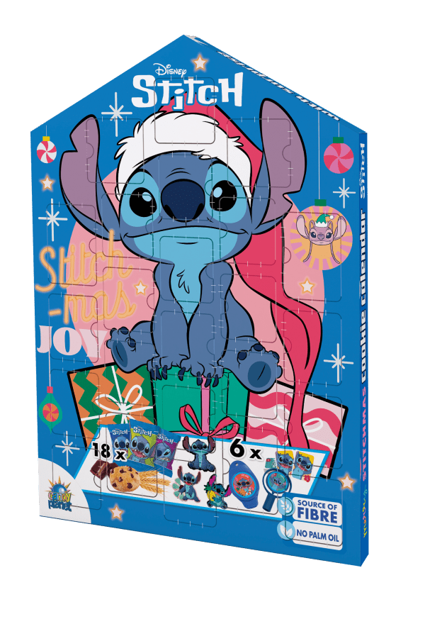 Disney Marvel Kalendarz Adwentowy z Ciasteczkami i Niespodzianką 132g